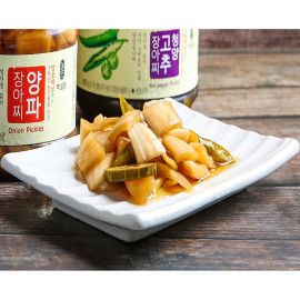 [MISIL_FARM] Handmade Onions pickle 800g _ Korean traditional pickles (Jangajji),Vegan food _Made in Korea