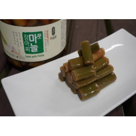 [MISIL_FARM] Handmade Garlic leaves pickle 800g _ Korean traditional pickles (Jangajji),Vegan food _Made in Korea