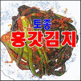 [i_Haenam] Chitosan Red Leaf Mustard Kimchi 10kg _ Pungent and rich flavor using Haenam leaf mustard and natural seasoning _ Made In Korea