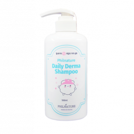 [Philnature] Daily Derma Shampoo 500ml _ EWG GREEN, Subacidity, Essential Oil Scent Scalp Care _ Made in KOREA