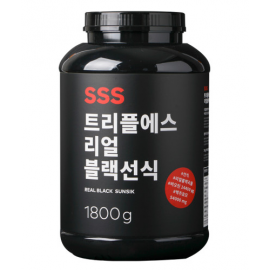 [Nasil_Family] SSS Real Black Bean Mixed Grain Powder 1800g / 63.49oz _ Contains 90% of Korean green kernel black bean, Green soybean, Black rice, Biotin, Beer yeast _ Made In Korea
