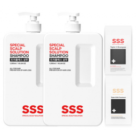 [Nasil_Family] KFDA certified _ SSS Subacid Shampoo (1350ml / 45.64oz) x 2EA _ Scalp care, Dandruff care, Strengthening hair _ Made In Korea