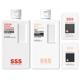 [Nasil_Family] SSS Subacid Shampoo (KFDA certified) & SSS Silk Hair Treatment 275ml / 9.29oz _ Scalp care, Dandruff care, Nutritional supply, Strengthening hair _ Made In Korea