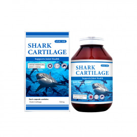 [SINICARE] Shark Cartilage, 750 mg, 120 Capsules, Supports Joint Health _ Made in Australia