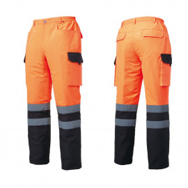 [Heidi] ZB-P2057safe walking pants, orange, fluorescent color for safety, winter bar, waterproof, windproof, heat-resistant lining _ work clothes, work clothes, team clothes