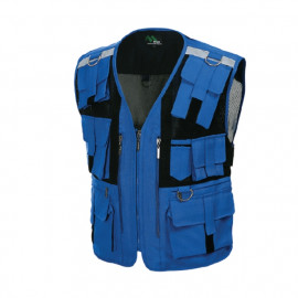 [Heidi] TA-112 TAC special vest, multi-purpose pocket, mesh fabric cool ventilation, reflective tape_workwear, group clothes, uniforms