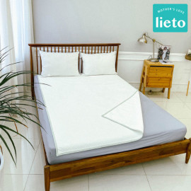 [Lieto_Baby]  Nonslip Bamboo Queen Waterproof Bed Waterproof Pad for Baby _ Eco-friendly Cotton pad _ Made in KOREA