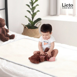 [Lieto_Baby]Lieto Organic 7-ply double-sided waterproof mat_Small_Natural fiber, cotton material_ Made in KOREA