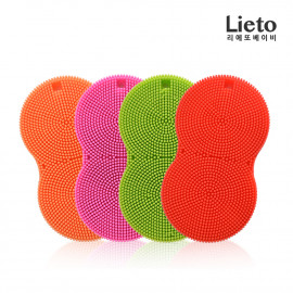 [Lieto_Baby]Lieto silicone multipurpose scrubber_100% Silicon material_ Made in KOREA