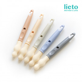 [Lieto_Baby] Lieto medicine bottle brush 5p + cleaning brush free gift (color random)_ Made in KOREA