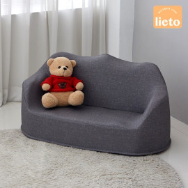 [Lieto_Baby] Lieto FOR YOU Modern Baby Sofa, DEEP CLOUD, Double_ Baby Furniture, Kids Chair, Toddler Couch, Eco-Friendly Material _ Made in KOREA