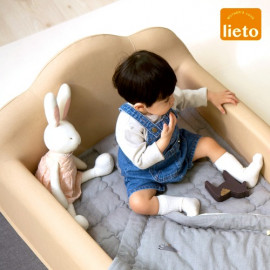 [Lieto_Baby] Lieto FOR YOU Baby Bed, Hazelnut_ Baby Furniture, Infant, Toddler Bed, Eco-Friendly Material _ Made in KOREA