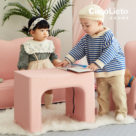 [Lieto_Baby] Coco Lieto Prin Toddler Table, Baby Pink, Kids Table, Ergonomic Design, Harmless Eco-Friendly Material, Safe Design _ Made in KOREA