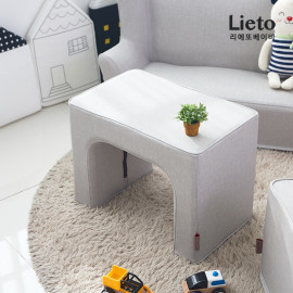 [Lieto_Baby] Coco Lieto Prin Toddler Table, Gray, Kids Table, Ergonomic Design, Harmless Eco-Friendly Material, Safe Design _ Made in KOREA