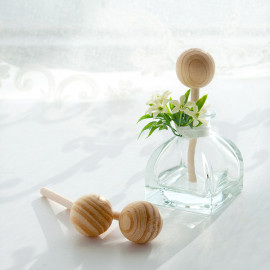 [It`s My FLower] Woodball Stick for Diffuser Stick Vehicles, Air Freshener