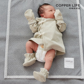 [Copper Life] Copper Fiber Newborn Baby Hand Wrap and Feet Wrap _ Electromagnetic Wave Blocking, Anti-static, Deodorizing, Antimicrobial _ Made in KOREA