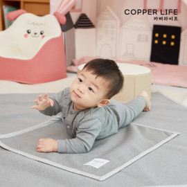 [Copper Life] Antibacterial Copper Woven Fabric Baby Infant Double-Sided Waterproof Pad_ Electromagnetic Wave Blocking, Anti-static, Deodorizing, Antimicrobial _ Made in KOREA