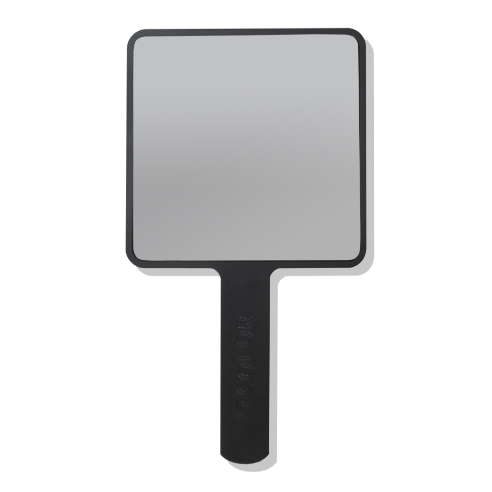 Hand mirrors with handles for unique users