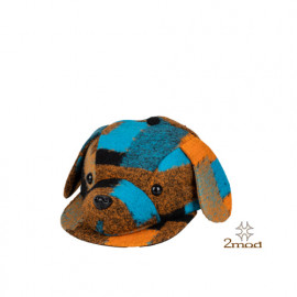 2MOD_19FWD012_Twomod, quilted puppy character hat _ handmade, made in Korea, 3D hat