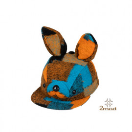 2MOD_19FWR015_TWOMOD, quilted rabbit character hat _ handmade, Made in Korea, 3D hat