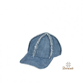 2MOD_19FWC018 _TWOMOD, blue vintage ball cap _ handmade, made in Korea, hat