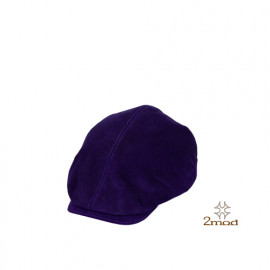 2MOD_19FWHT005_ Twomod, purple hunting cap, flat cap_handmade, Made in Korea, hat
