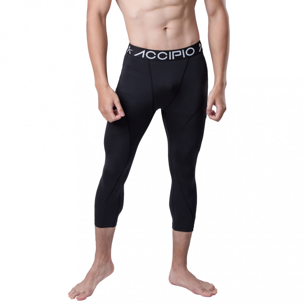 Men's Compression Pants Workout Baselayers Running Tights Tops Moisture Wicking 