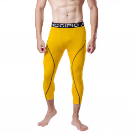 ACCIPIO ]7/8 Compression Pants for Men 