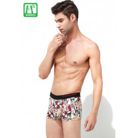 [69SLAM] Men's Cartoon Hip Boxer (Organic Bamboo) 30% OFF, Men's Underwear