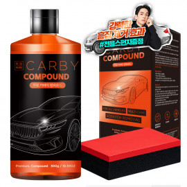 [MURO] CARBY Vehicle Compound, 300g, Self-car Wash, Car Scratch Removal and Polishing at the same time