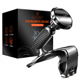 [MURO] CARBY Magnetic Smartphone Holder for Vehicles, Easy Mount for Any Vehicle Type, Smart 2-level Adjustment, Magnetic Mobile phone holder
