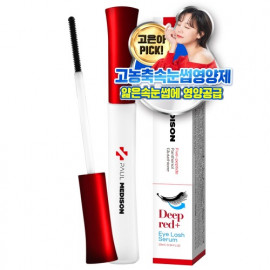 [Paul Medison] Deep-red Eyelash Glamour Serum _ 10ml/ 0.33Fl.oz, Non-toxic Safe Lash Growth Serum for Longer and Thicker Eyelashes _ Made in Korea