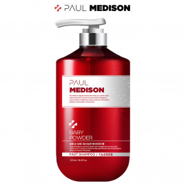 [Paul Medison] Deep-red Fast Shampoo _ Baby Powder Scent _ 1077ml/ 36.4 Fl.oz, Anti-Hair Loss Shampoo, Hydrolyzed Collagen, No Parabens Menthol _ Made in Korea