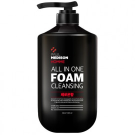 [Paul Medison] Homme All In One Foam Cleansing Pheromone Scent _ 510ml/ 17.24FL.oz, PH balanced, PHA, BHA, Body & Face Cleanser _ Made in Korea