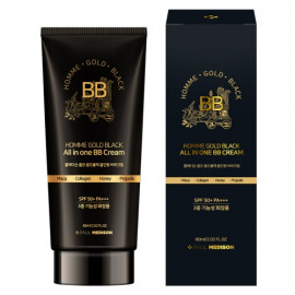 [Paul Medison] Homme Gold Black All In One BB Cream _ 60ml/ 2.02Fl.oz, Natural Tone Up Cream for Men, Blemish Coverage, Non-Smudging, _ Made in Korea