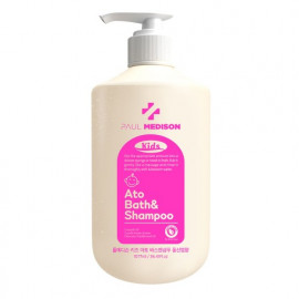 [Paul Medison] Kids Ato Bath&Shampoo _ Bubble Gum Scent _ 1077ml/ 36.41Fl.oz, Baby Shampoo, PH Balanced, Harmful Ingredients-Free _ Made in Korea