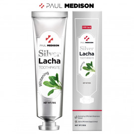 [Paul Medison] Silver Lacha Toothpaste _ Teeth Whitening, Anti Tooth Decay, Gingivitis, Mint Flavor