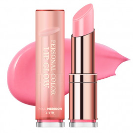 [Paul Medison] Vivid Personal Color Lip Glow Pink _ 3g/ 0.1oz, Tinted Lip Balm, Lasting, Glossy _ Made in Korea