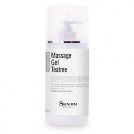 [Skindom] Massage Gel, Tea Tree, 500ml _ Skin trouble relief, skin soothing, sebum secretion control massage gel, acne management _ Made in KOREA