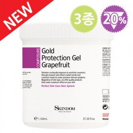 [Skindom] Gold Protection Gel Grapefruit,1100ml _ Multipurpose gel such as body care, skin moisturizer, and skin soothing pack with pure gold and grapefruit, skin elasticity, moisture _ Made in KOREA