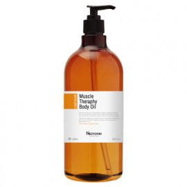 [skindom] muscle therapy body oil (1000ml) - peppermint, aromatic oil