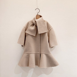 [La Clarte Atelier] 2021 Handmade flare wool coat_ Baby clothes, children's clothes, baby dresses, kids dress,Winter girl coat _ Made in KOREA