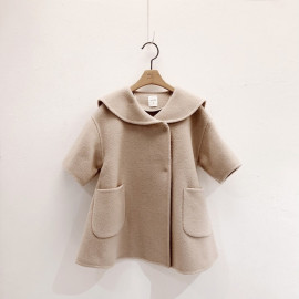 [La Clarte Atelier] 2021 Handmade sailor wool coat_ Baby clothes, children's clothes, baby dresses, kids dress,Winter girl coat _ Made in KOREA