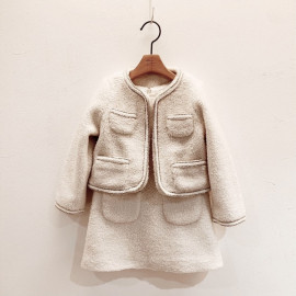 [La Clarte Atelier] kids atelier 1-113 _ Baby clothes, children's clothes, baby dresses, kids dress,A girl's winter dress _ Made in KOREA