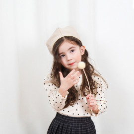 [BABYBLEE] D21104 Shirring Puff  T-Shirt/Cotton 100%/Made In Korea/Baby Cloths/Kids 
