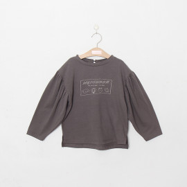 [BABYBLEE] D181104 Neighbor Shirring T/Cotton 100%/Made In Korea/Baby Cloths/Kids 
