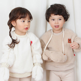 [BABYBLEE] D201210 Milo Cozy Man-To-Man/Cotton 100%/Baby Cloths/Kids 