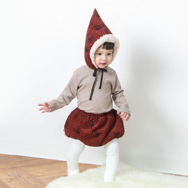 [BABYBLEE] D17249 _Pattern Wool SET for Infants, Kids, Winter Pants, MADE IN KOREA