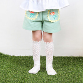 [BABYBLEE] D21320_Flower Span Shorts for Infants, Pants, Summer Shorts, Made In KOREA