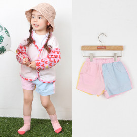 [BABYBLEE] D21323_Linen Coloring Shorts/Cotton 100%/Made In Korea/Baby Cloths/Kids/Summer Shorts
